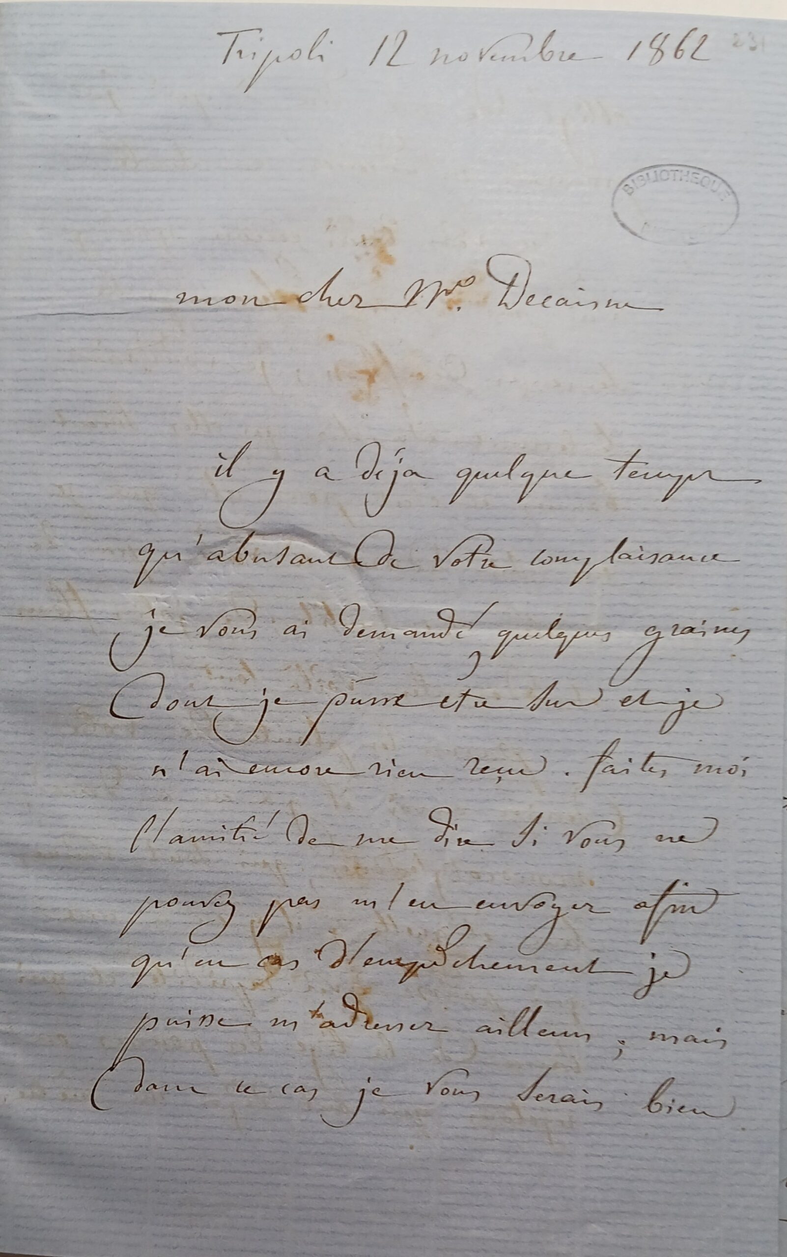Institut de France - MS 2438/230
